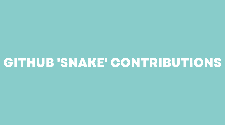 GitHub Snake